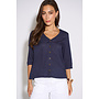 Jaba Holly Top - Navy