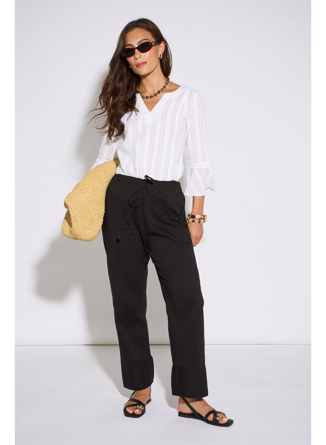 Jaba Belle Top - Textured White