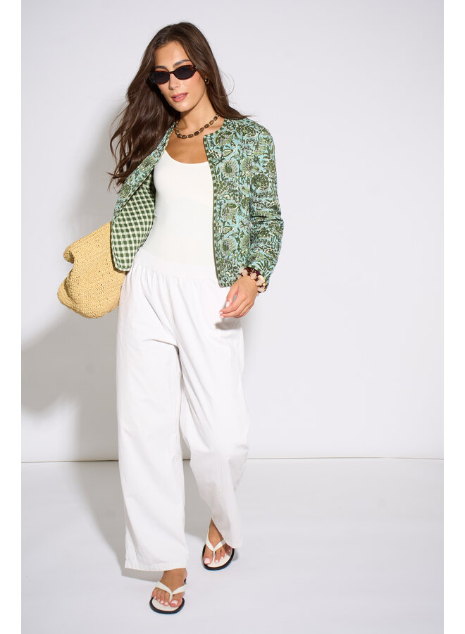 Jaba Reversible Jacket - Evergreen