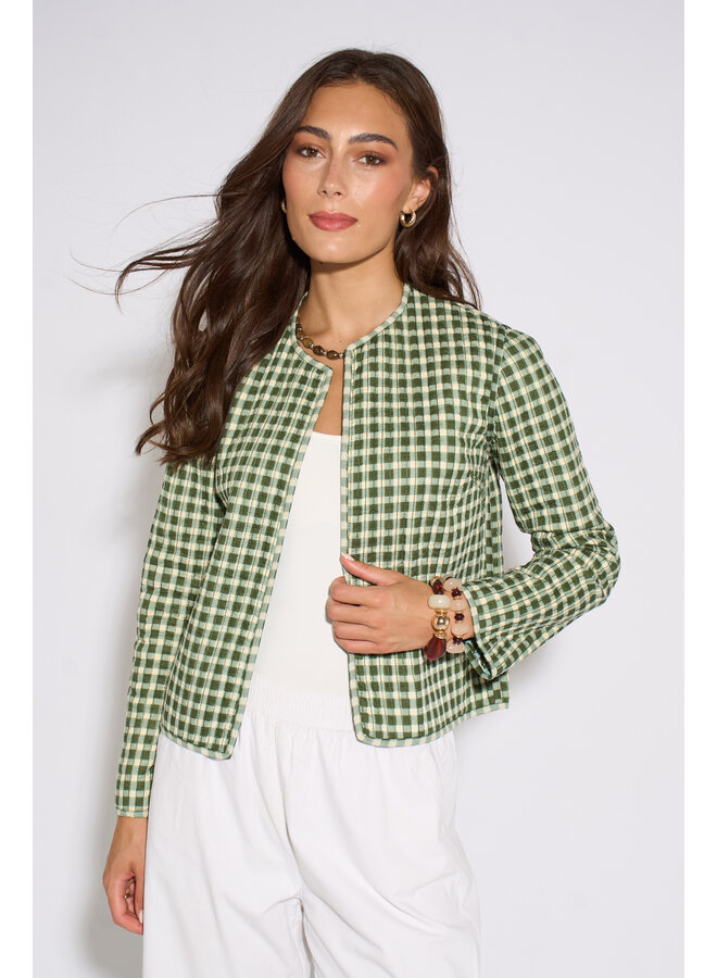 Jaba Reversible Jacket - Evergreen