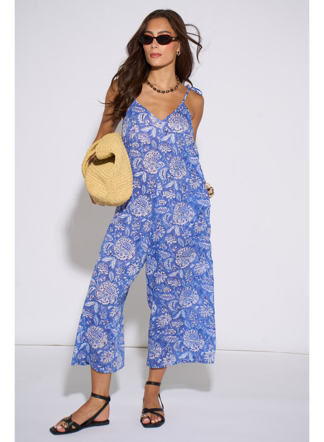 Aasha Jumpsuit - Denim Blue