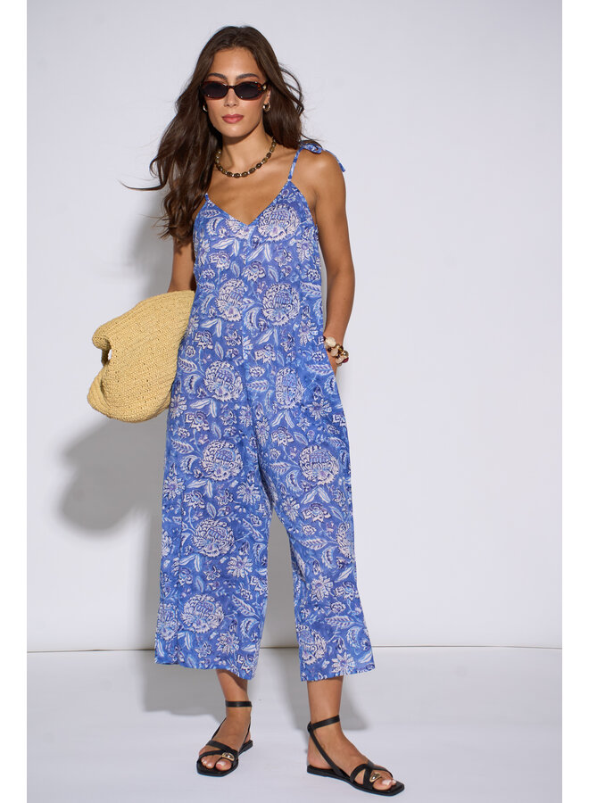 Aasha Jumpsuit - Denim Blue