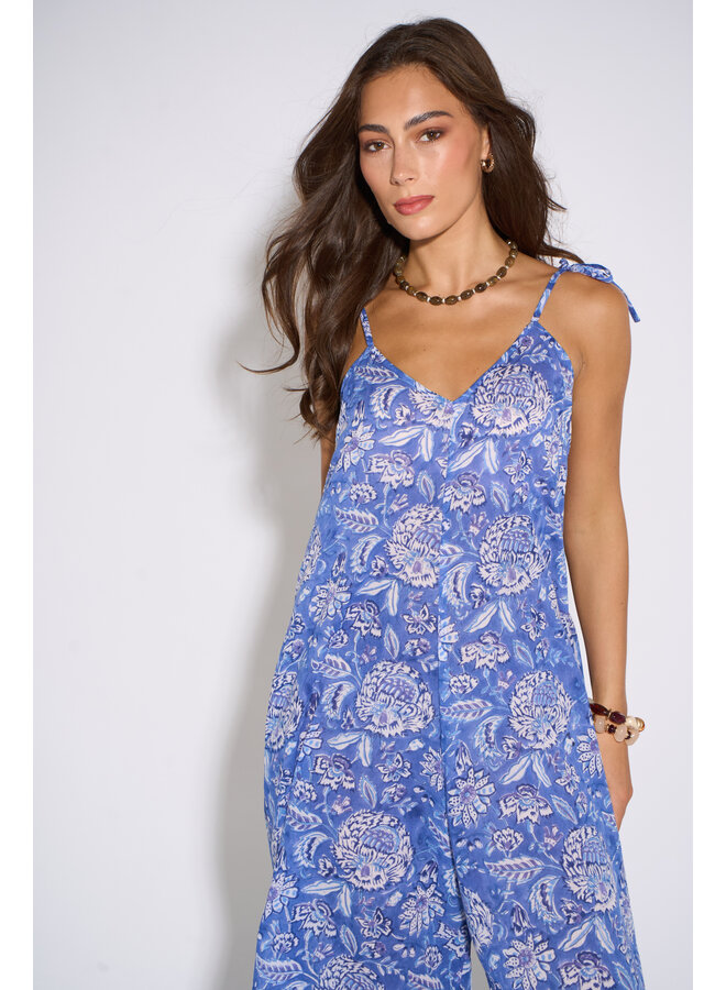Aasha Jumpsuit - Denim Blue