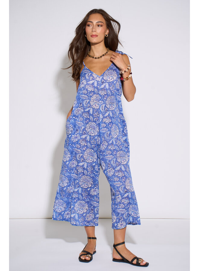 Aasha Jumpsuit - Denim Blue