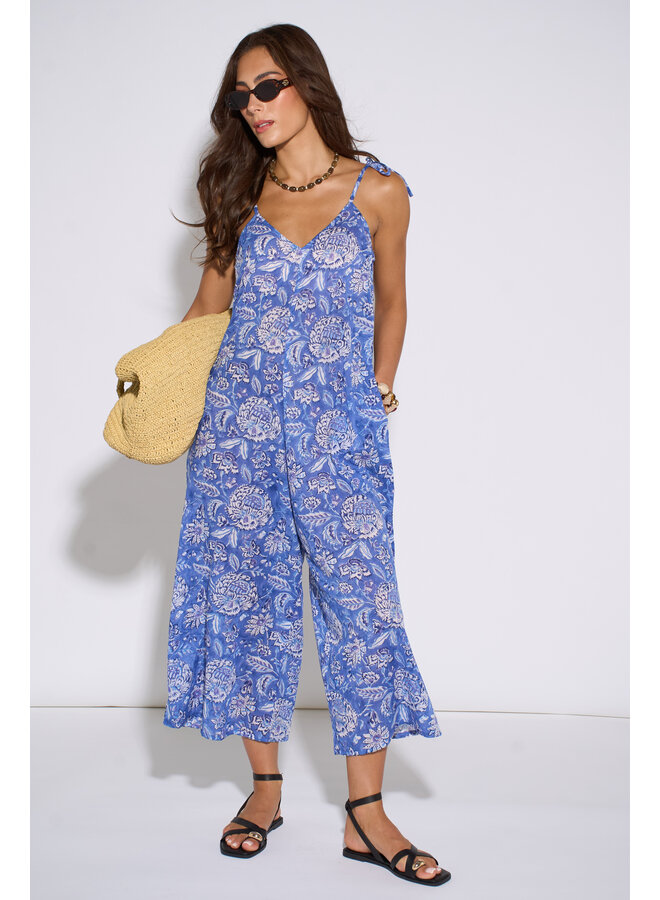 Aasha Jumpsuit - Denim Blue