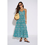 Aasha Riza Slip Dress - Teal