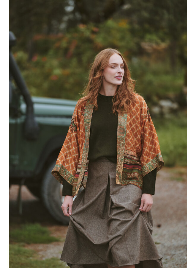 One Hundred Stars Kimono - Amulet Gold