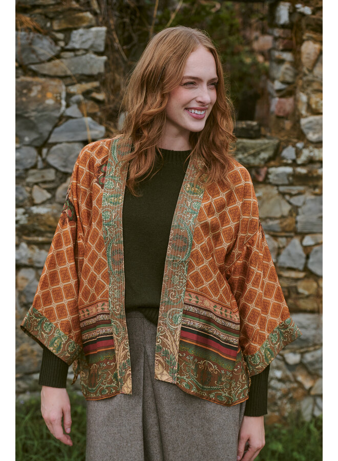 One Hundred Stars Kimono - Amulet Gold