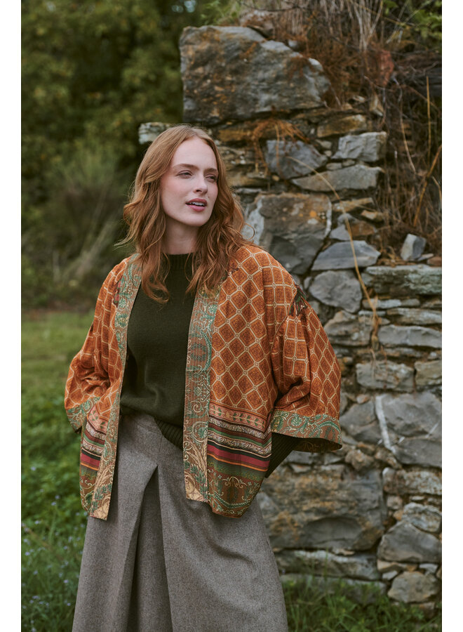 One Hundred Stars Kimono - Amulet Gold
