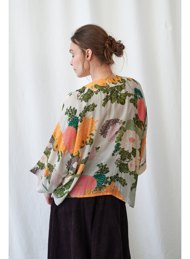 One Hundred Stars Kimono - Jacquard Putty