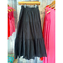 Cotton Embroidered Long Skirt