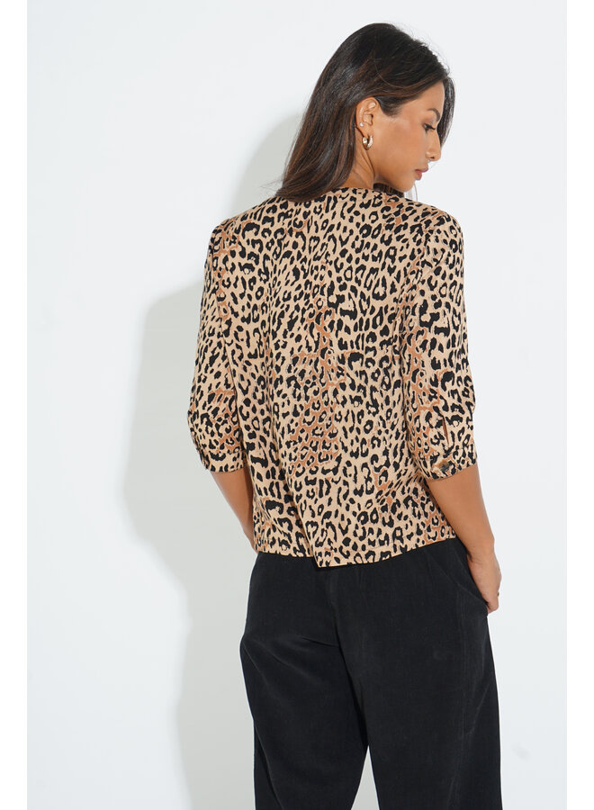 Jaba Holly Top - Leopard
