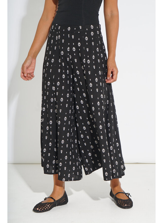 Jaba Iva Culottes - Black Fern