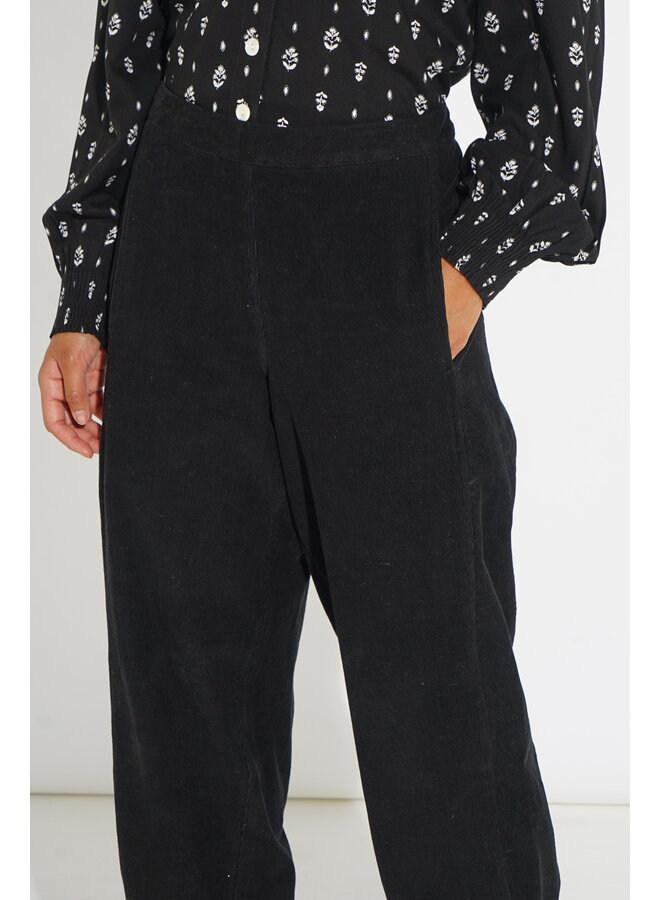 Jaba Imer Trousers - Black NeedleCord