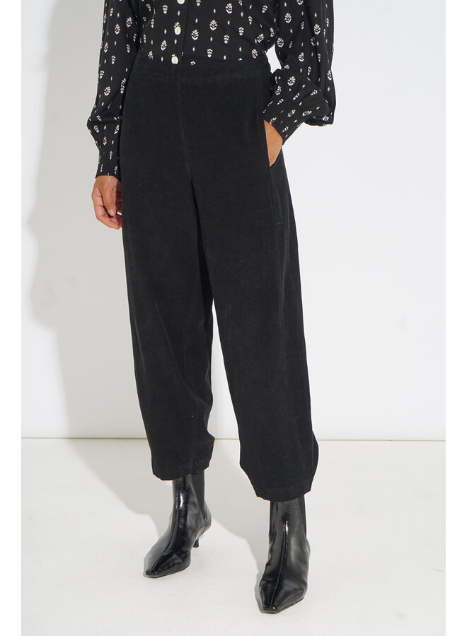 Jaba Imer Trousers - Black NeedleCord