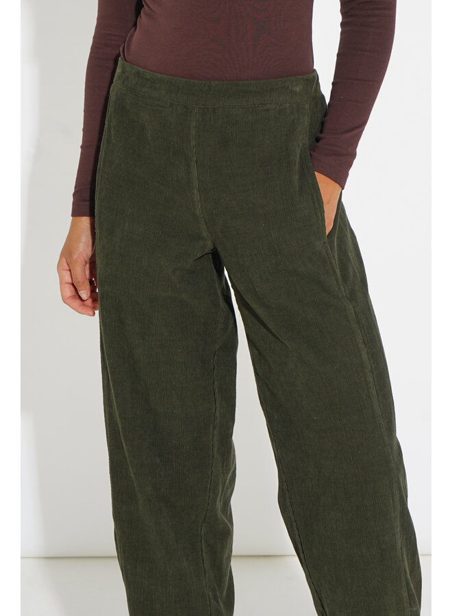 Jaba Imer Trousers - Khaki NeedleCord
