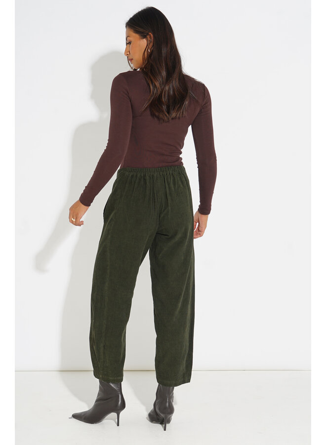 Jaba Imer Trousers - Khaki NeedleCord
