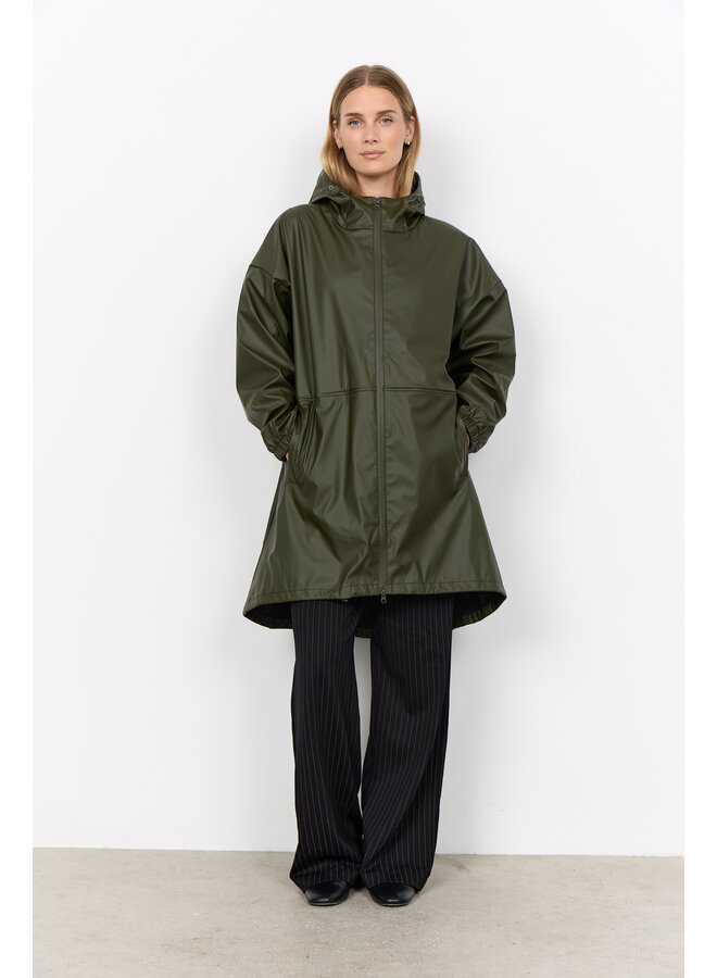 Soya Concept Alexa Rain Parka - Forest