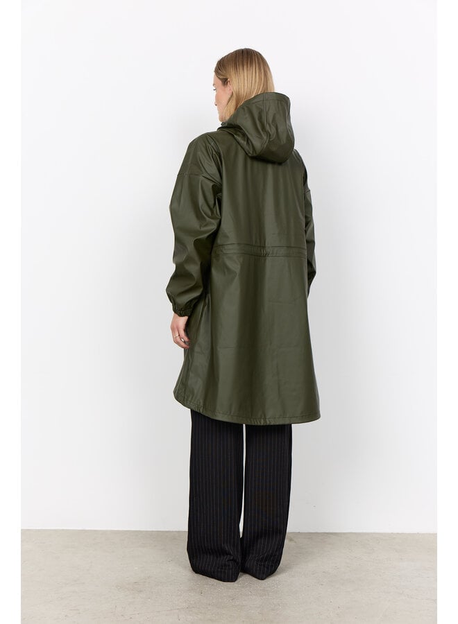 Soya Concept Alexa Rain Parka - Forest