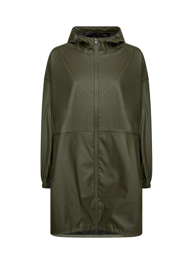 Soya Concept Alexa Rain Parka - Forest