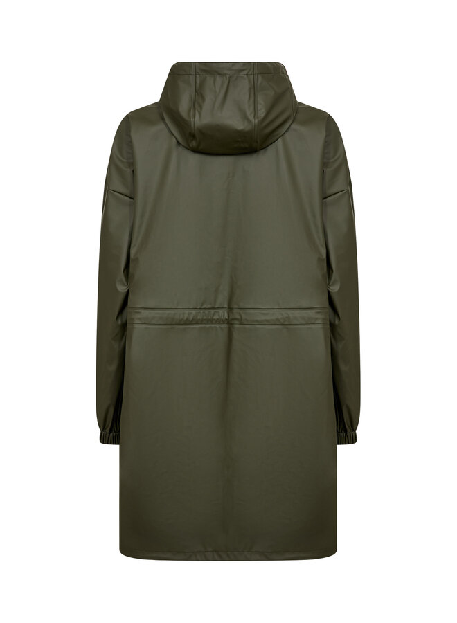 Soya Concept Alexa Rain Parka - Forest