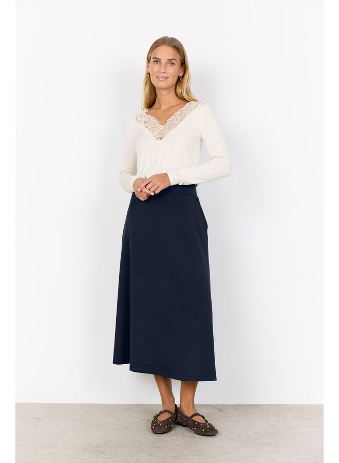 Soya Concept Banu Skirt - Navy