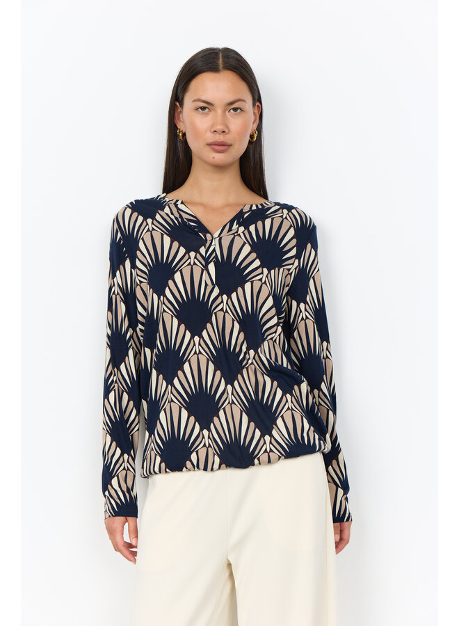 Soya Concept Felicity Blouse - Navy