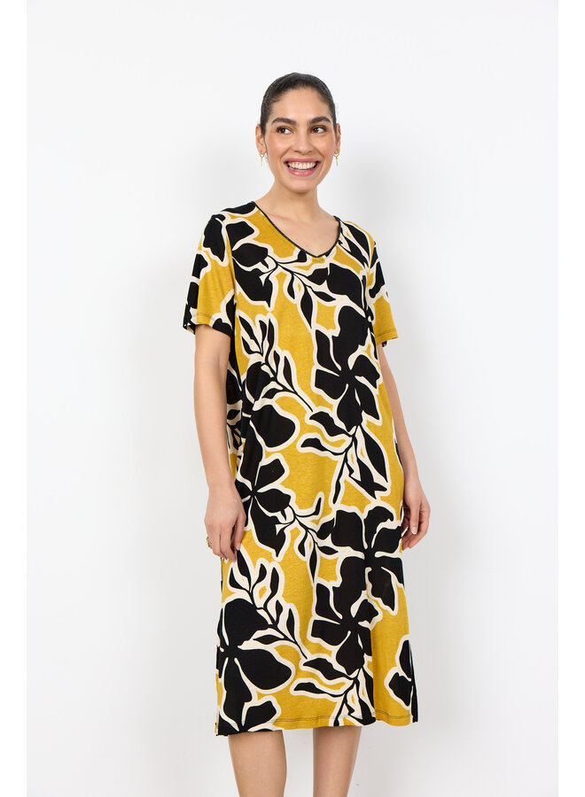 Soya Concept Fiola Dress - Mustard
