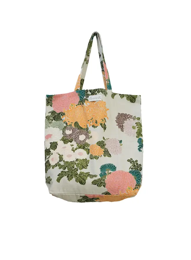 One Hundred Stars Canvas Bag - Jacquard Putty