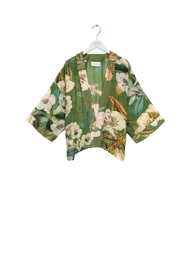 One Hundred Stars Kimono - Rhodoleia Green