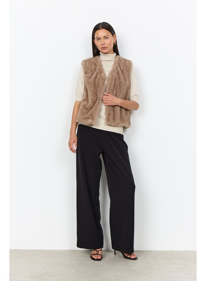 Soya Concept Haye Waistcoat - Camel