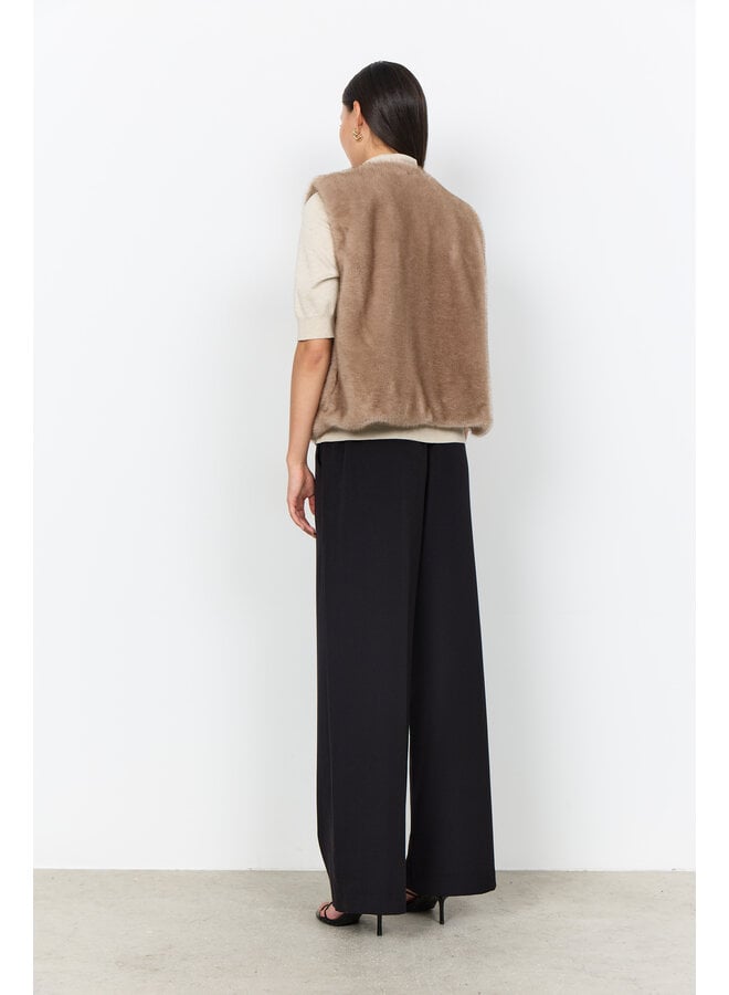 Soya Concept Haye Waistcoat - Camel