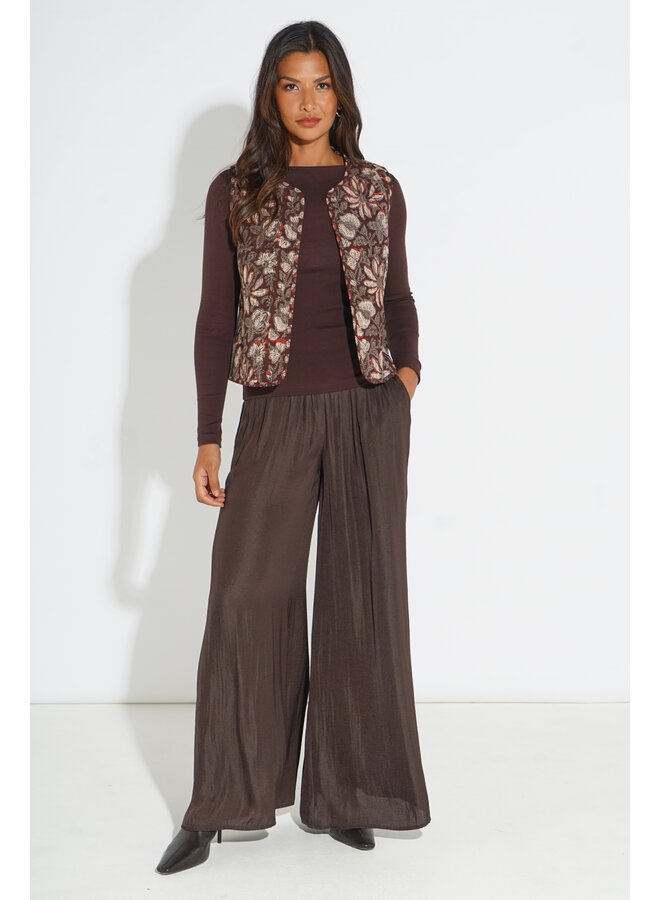 Jaba Quilted Reversible Gilet - Autumn