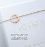 PERSONALIZATION / NECKLACE  rosegolden glossy SMALL / N*FINITY