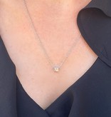 N*ITIAL  Bracelet or Necklace "U"  silver