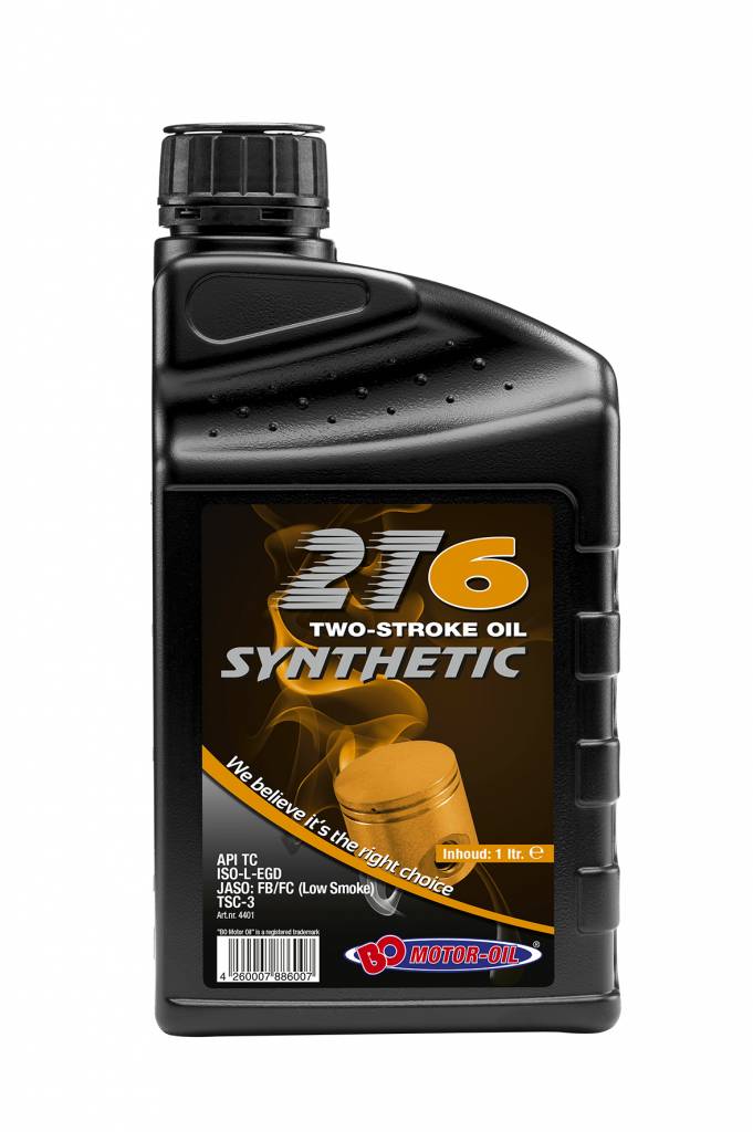 BO Oil 2T6 Semi Synthetic - 1 Liter