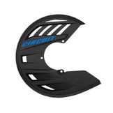 Disc Cover Carbon carbon/tm blue incl. mount TM
