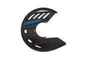 Disc Cover Carbon carbon/tm blue incl. mount TM