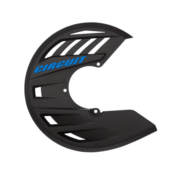 Disc Cover Carbon carbon/tm blue incl. mount TM