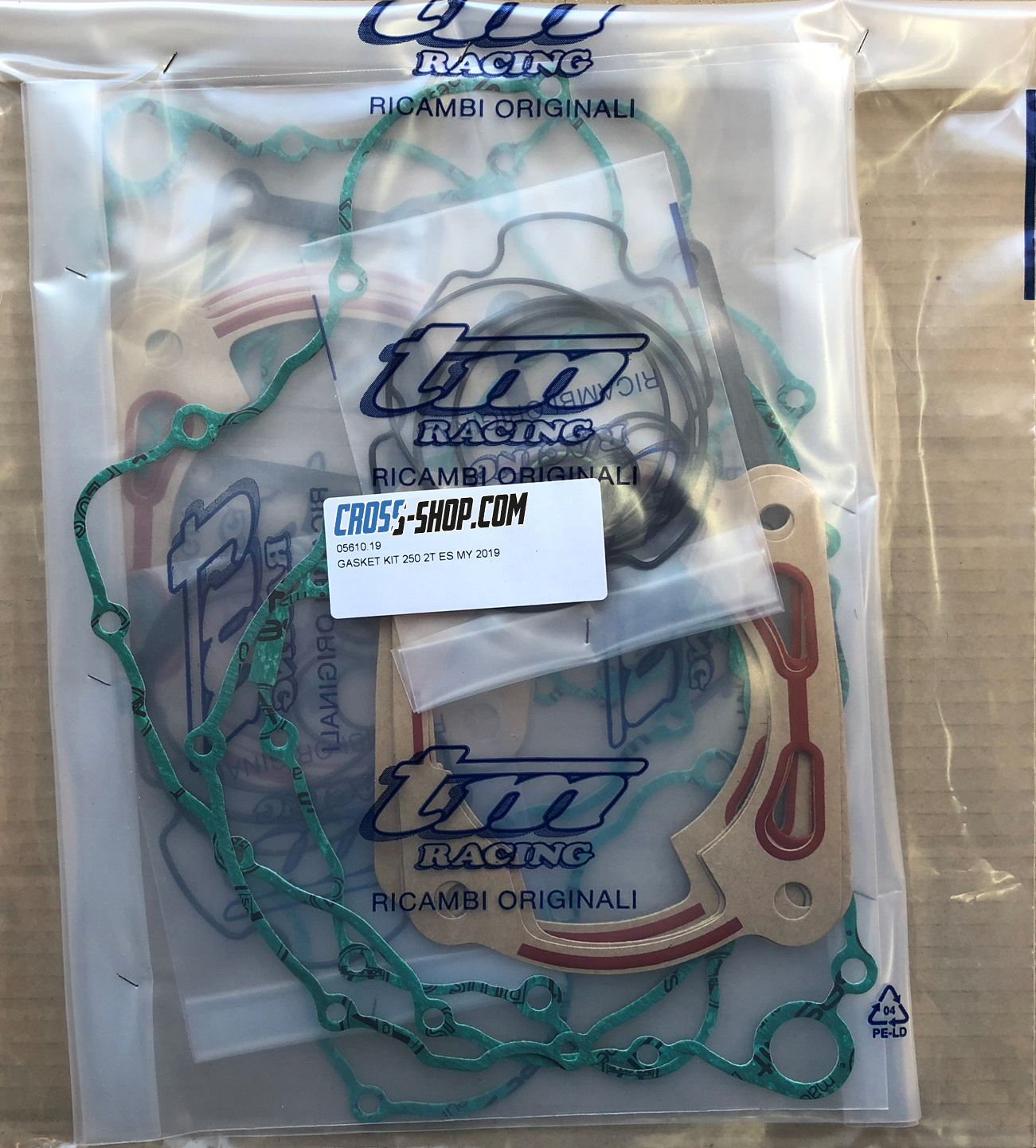 GASKET KIT 250 2T ES MY 2019