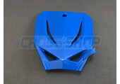 FRONT NUMBER PLATE MX 15 BLUE