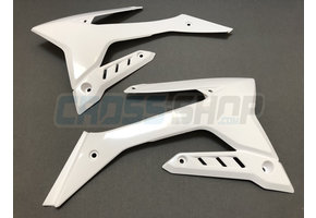 SHROUDS RAD. 4stroke  RH+LH 15-21  WHITE + 125/144/250/300 2 stroke Fi 2020 ->2021  (big radiator)