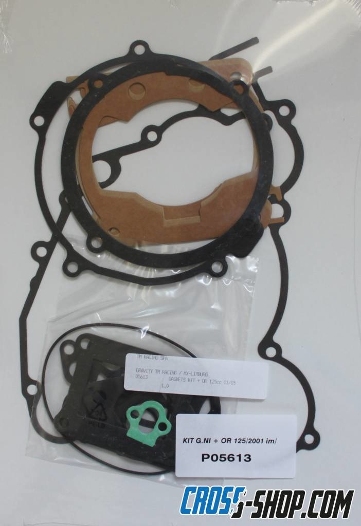 GASKETS KIT + OR 125cc 01/05