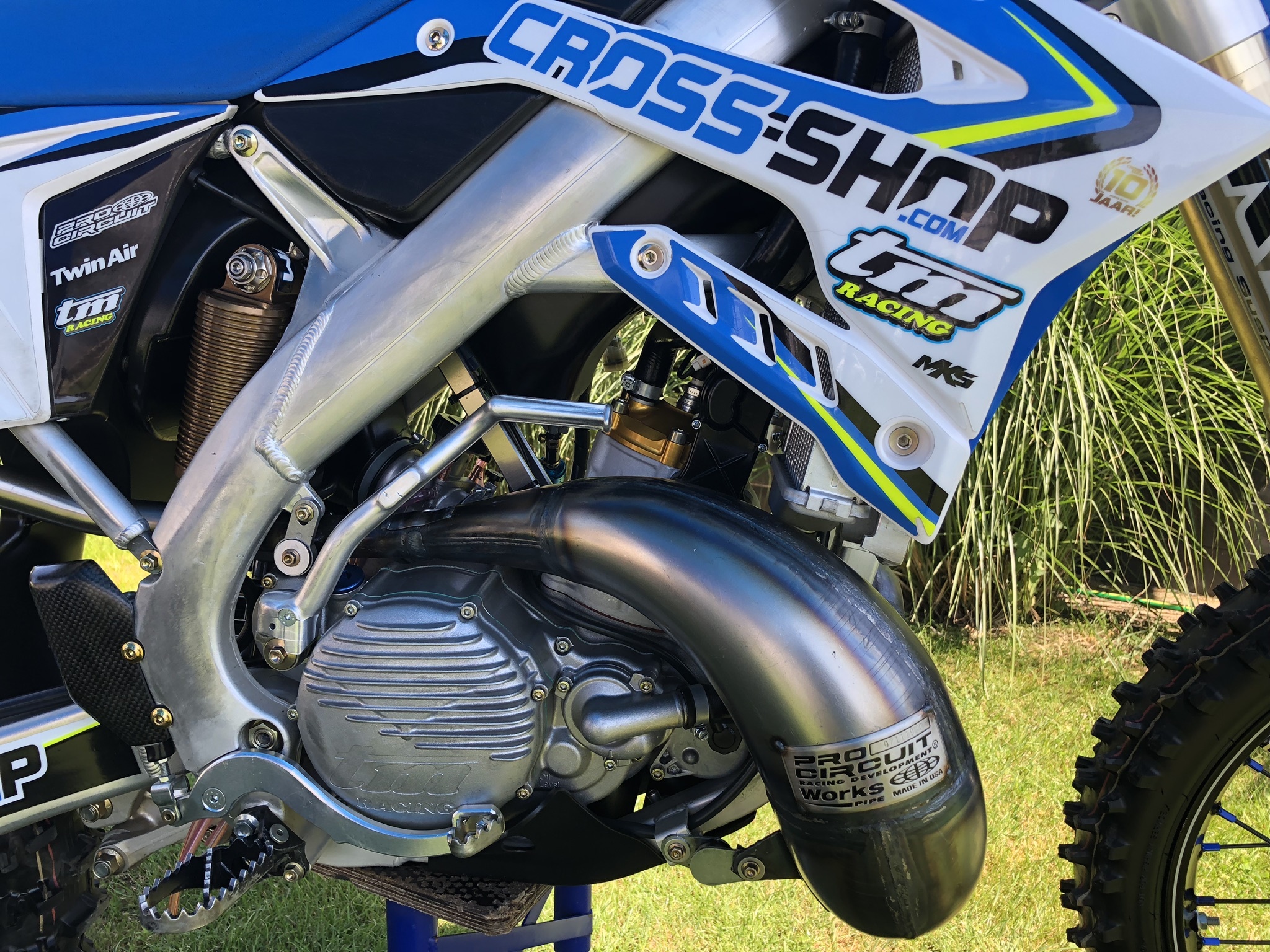 TM250/300cc 19-21 uitlaat WORKS