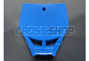 NUM.PLATE MX, FRONT 08/14 BLUE