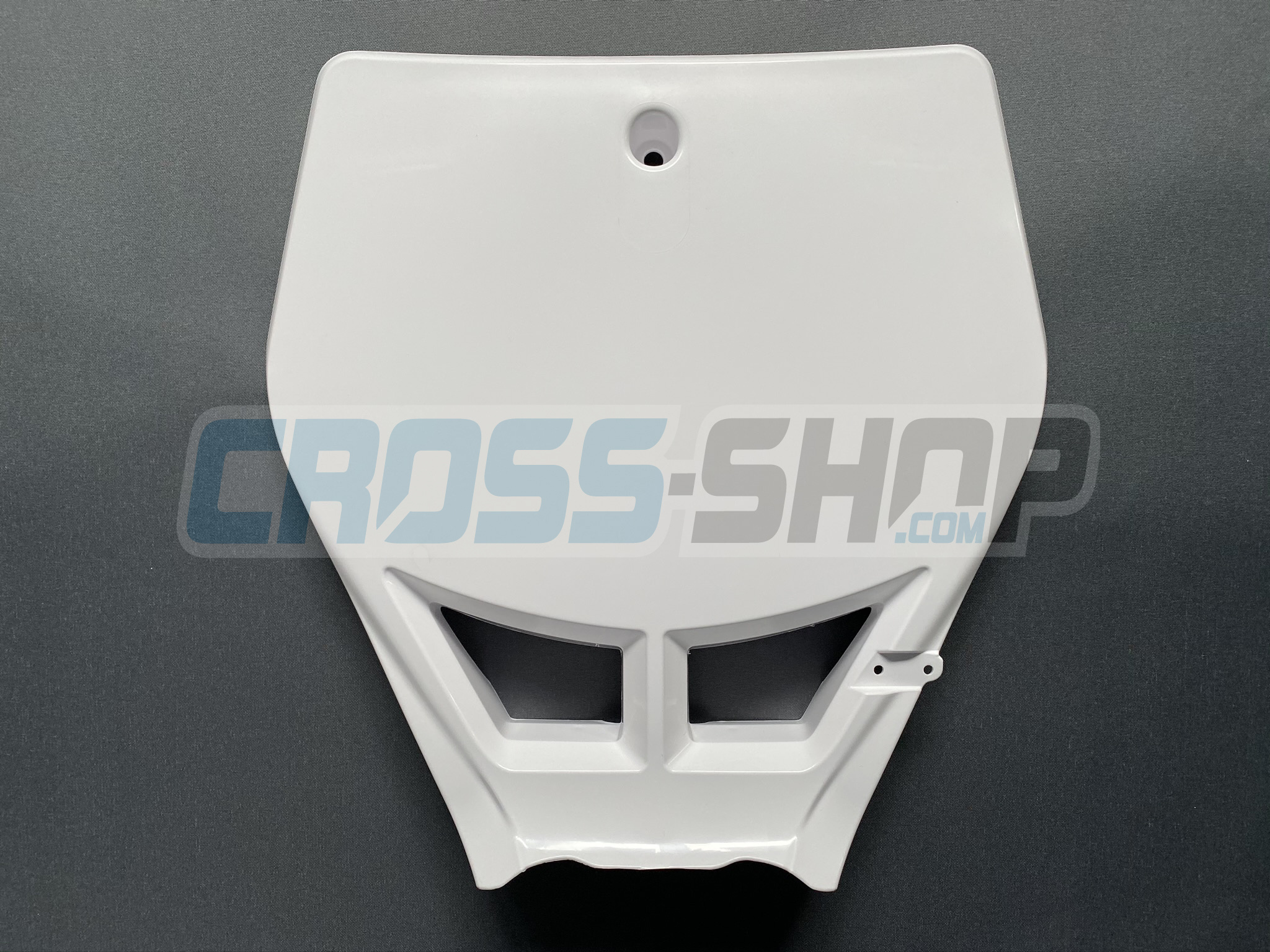 NUM.PLATE MX FRONT 08/14 WHITE