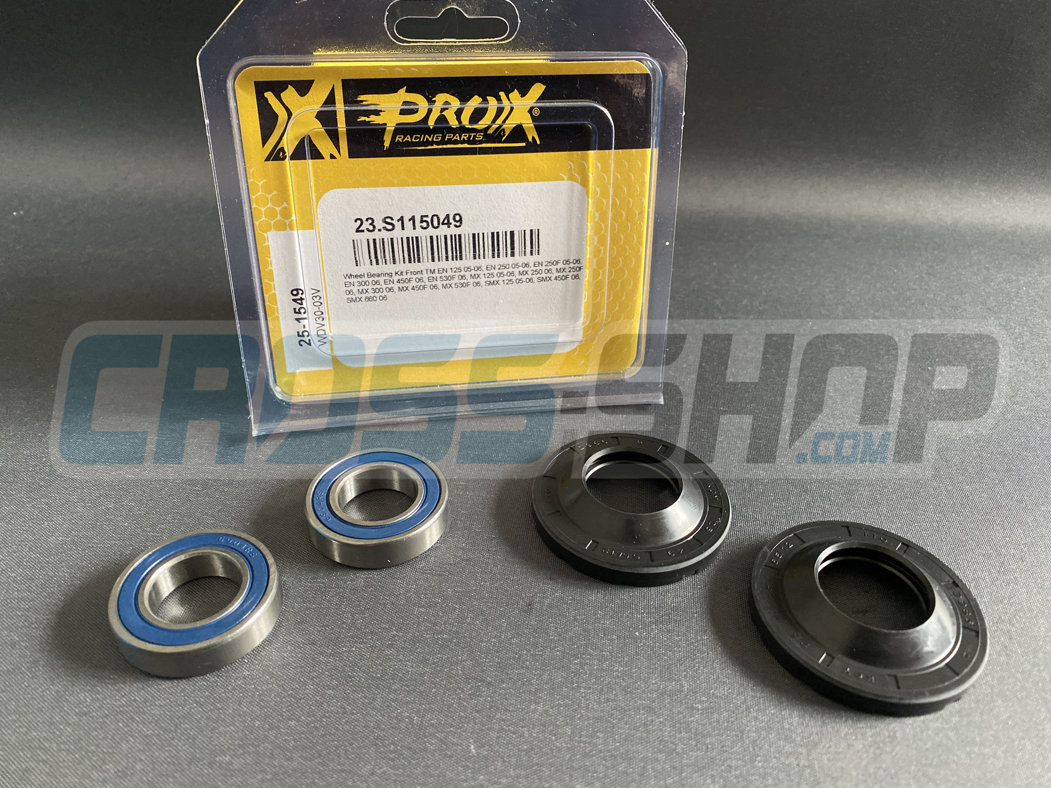TM - Frontwheel / Bearingkit (98-08) PAIOLI/ÖHLINS