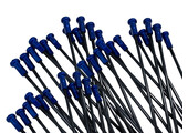 KITE SPOKE + NIPPLES KIT (36PIECES) - Front 21"