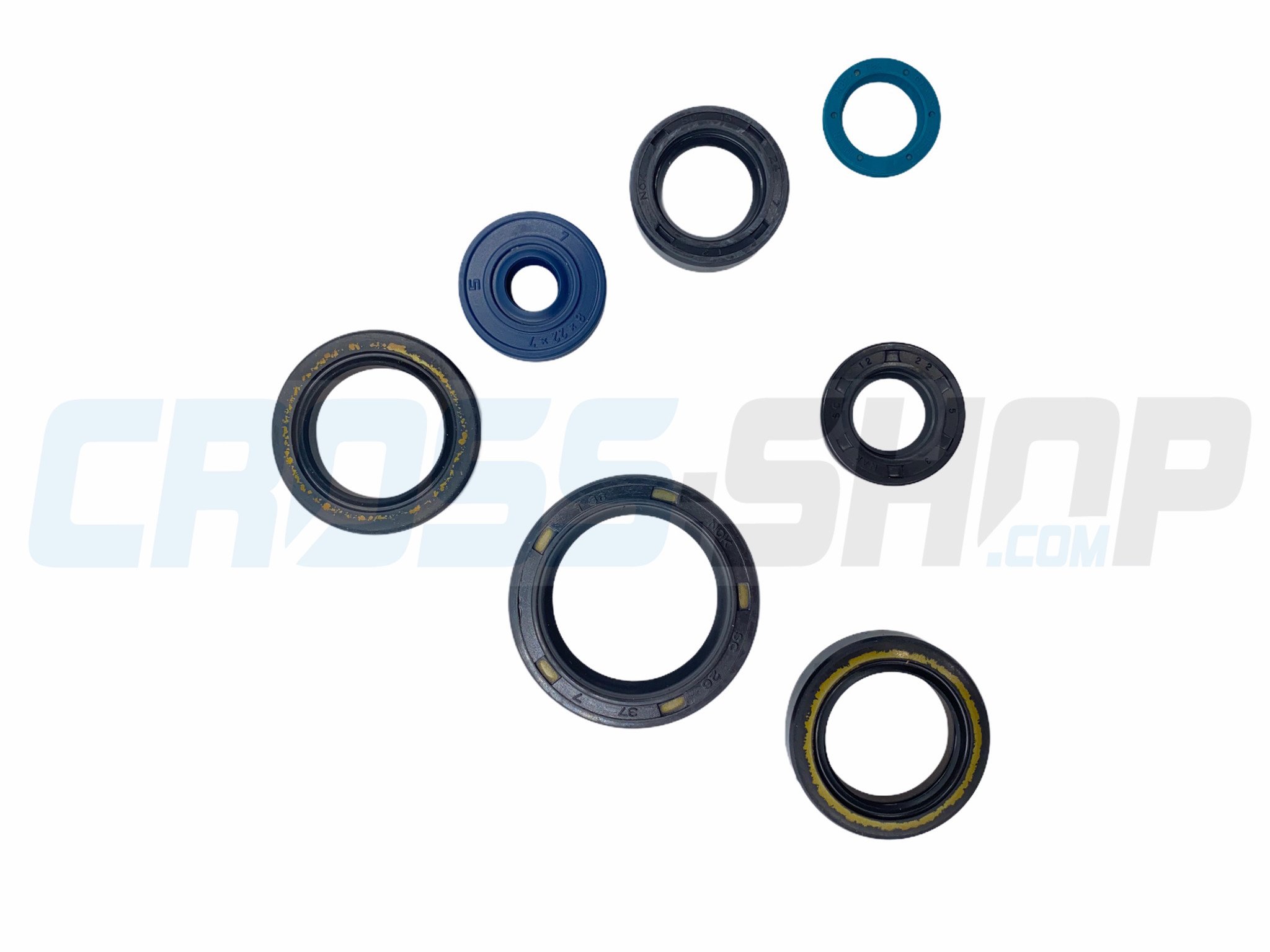 OIL SEALS KIT 125cc EV M.15->