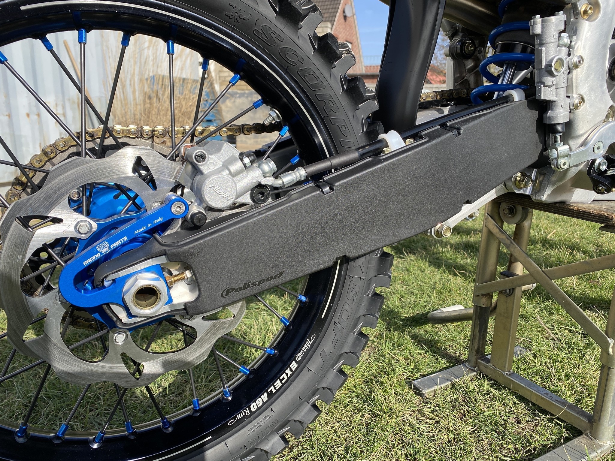 Polisport Swingarm Protectors TM 15-.. 2T/4T